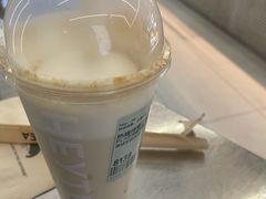 烤栗子波波奶茶-喜茶(深圳丰盛町店)