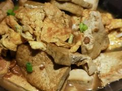 黑豆腐炒鸡蛋-黑鸡小馆(金源店)