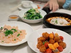 鸡毛菜炒腐衣-玫瑰厅上海菜(兴国路店)