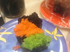 三色飞鱼籽-京樽回転寿司(奥林匹克店)