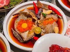 -草家酱蟹炭火烤肉店(珲春南路一店)