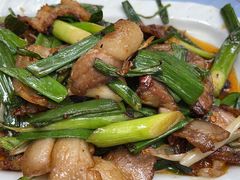 蒜苗回锅肉-雨田饭店(华兴东街店)