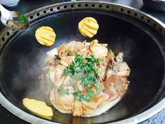 五花肉炖鱼锅底-荣德灶台鱼(圣泉寺店)