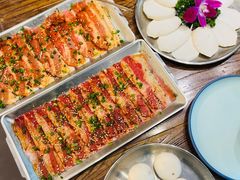 -明洞阿姨·韩式酱蟹烤肉·创意料理(三元桥店)