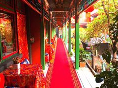 走廊-北京阅微庄四合院文化特色酒店