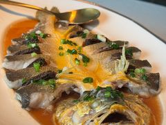 手剁肉饼蒸大黄鱼-炳胜私厨(中达旗舰店)