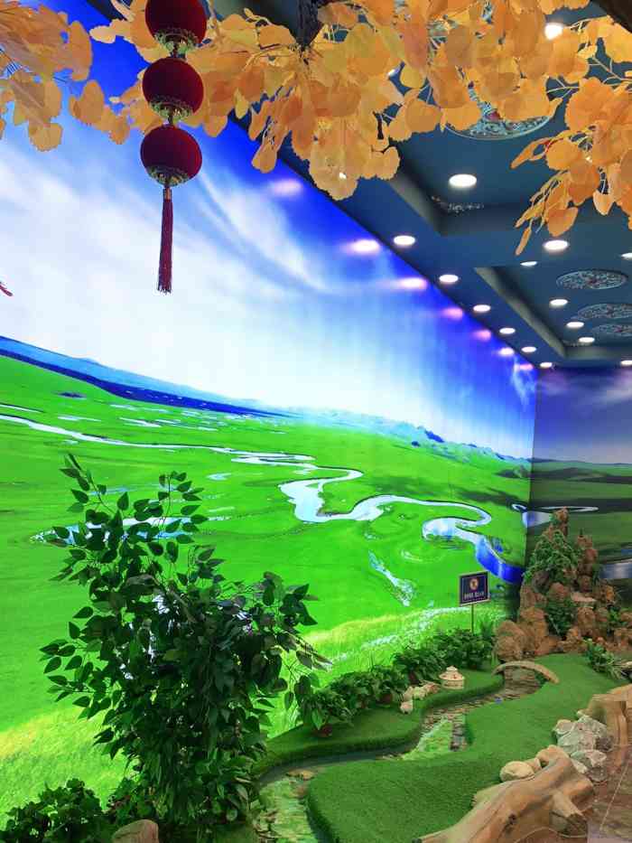 56顶毡房蒙元文化主题火锅-"呼和浩特新开的蒙元文化火锅,开业期间