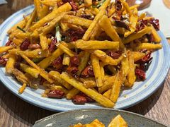 干煸藕丝-静一餐厅·湖北菜(前门店)
