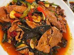 血皮菜炒猪肝-冯记豆花店(健翔桥店)