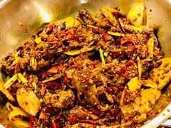主打的干锅鸭头-安诚居干锅鸭头(八角店)