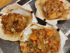 蒜蓉焗扇贝（熟蒜）3个-炒豆合作社(东四总店)