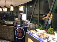 自助取餐区-广州塔璇玑地中海自助旋转餐厅
