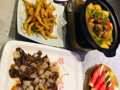 葱爆黑椒猪排-丽华园(汉阳龙阳店)