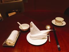 餐具摆设-杭州JW万豪酒店-万豪中餐厅