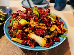 宫爆板筋-山石榴·贵州菜(丰盛里店)