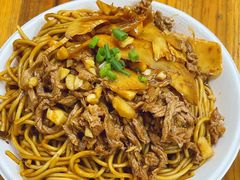 牛肉牛板筋拌面-双宝红油牛系列