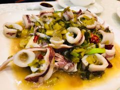 酸菜炒鱿鱼-温岭人家(红花北路店)