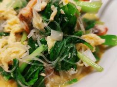 小白菜蛤肉汆炒鸡蛋-山东宾馆·齐鲁苑餐厅