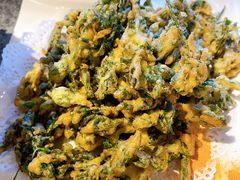 炸花椒芽儿-华盛园卷子王农家菜水库鱼