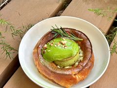 抹茶布丁送松饼-SAANCI山池咖啡(海上世界文化艺术中心店)