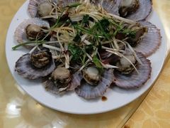 油泼扇贝-1910老鲁味海鲜·戳子肉·青岛菜(金沙滩店)