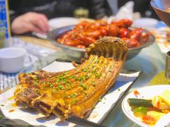 烤羊排-庞家烧烤客栈(炮台山店)