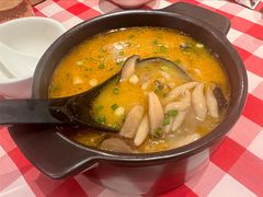 蘑菇汤莜面鱼鱼-西贝(科华王府井店)