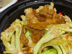 石锅菜花-前门故事烤鸭店(十里河店)