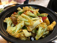 干锅花菜-冰煮羊(天利店)