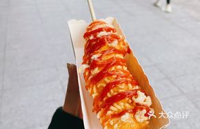 Instant Noodle Cheese Hot Dog Stick