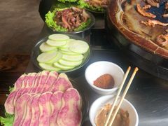 -老姐石板烧烤+铜炭火锅(总店)