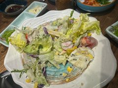 -明洞阿姨·韩式酱蟹烤肉·创意料理(三元桥店)