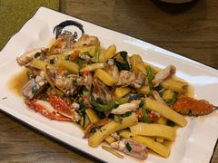 蟹炒年糕-温州炎亭海鲜阁(万塘路店)