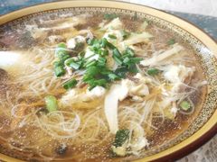 笋干菜鸡蛋汤榨面-嵊州特色小吃(萧山街店)