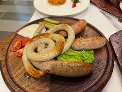 烤肠拼盘汇总-小白桦西餐厅