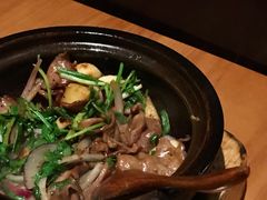啫啫牛舌煲-旺爷砂锅·茶作(国贸店)