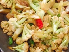 干锅有机花菜-梁记粥铺(开元地中海店)
