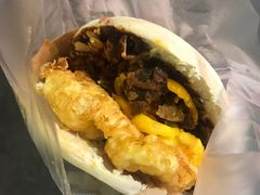 蛋菜夹馍-老马家马蓉蛋菜夹馍·腊牛肉夹馍(回民街店)