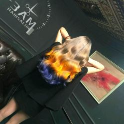 点击看大图 -3AM HAIR SALON染发烫发接发