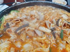 辣炒肥肠锅-屋里家延边朝鲜族冷面(南园店)