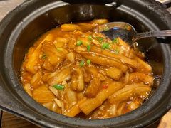咸鱼茄子煲-汤城小厨•粤菜•靓汤(苏州街店)
