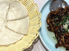 响油鳝丝配饼-道道鲜·崇明私房菜(五角场店)