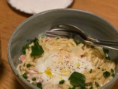 奶油培根半熟蛋意面-EN SPACE恩空间