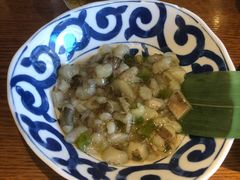 芥末章鱼-炎蔵牛舌烤肉