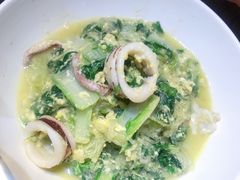 笔管鱼炒小白菜-必点海鲜·鲅鱼水饺(鞍山西道店)