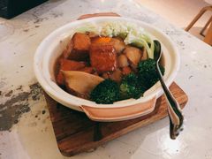 日式花菇豆腐煲-T館·花园艺术餐厅