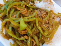 尖椒肉丝饭-华天新川面馆(闹市口店)