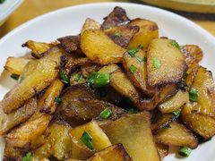 小葱农家土豆-芦茨金富饭庄·25年老字号·专做稻草鸡