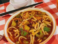 新疆炒米粉-西域阿里马新疆菜·清真(桂花路店)