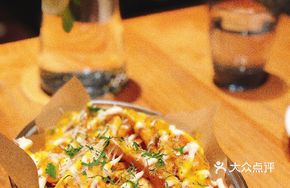 Cheese Sauce Thick Fries